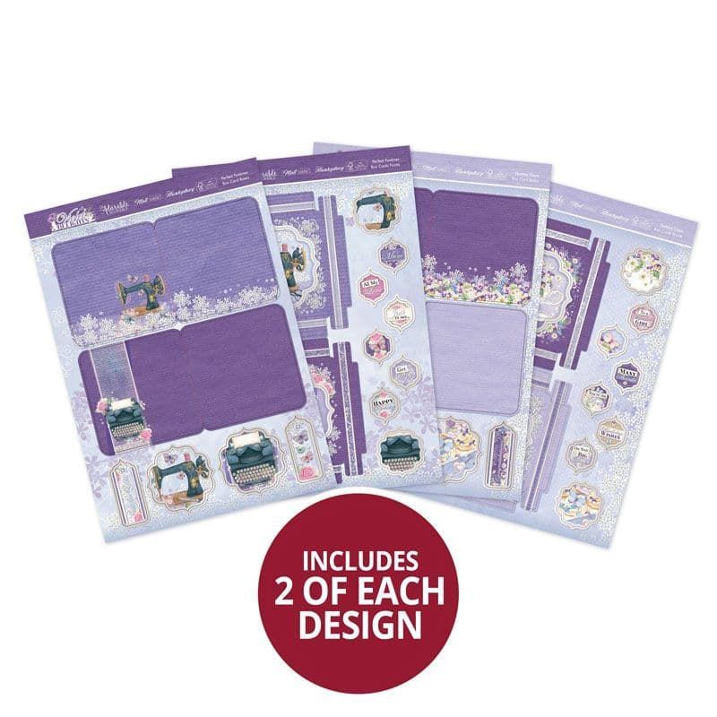 Violet Delights Concept Card Collection By Hunkydory