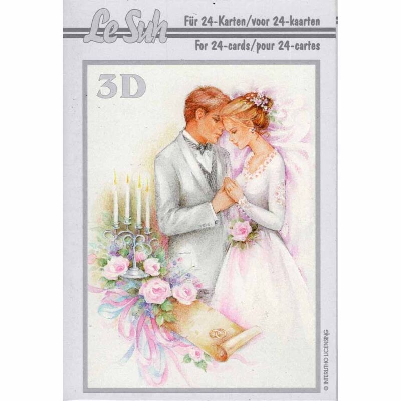 Wedding Mini 3D Decoupage Craft Book from Le Suh