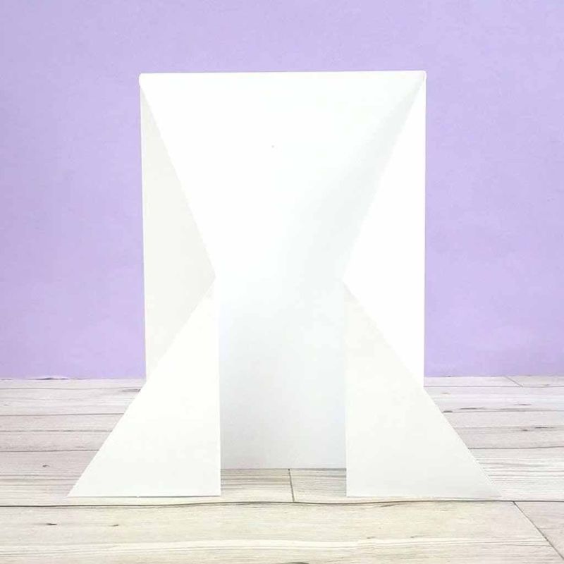 Zig-Zag Gatefold Luxury Shaped Card Blank & Envelope - 5 Pack