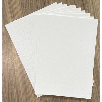 10 A4 Hammered Textured 250gsm Card For Paper