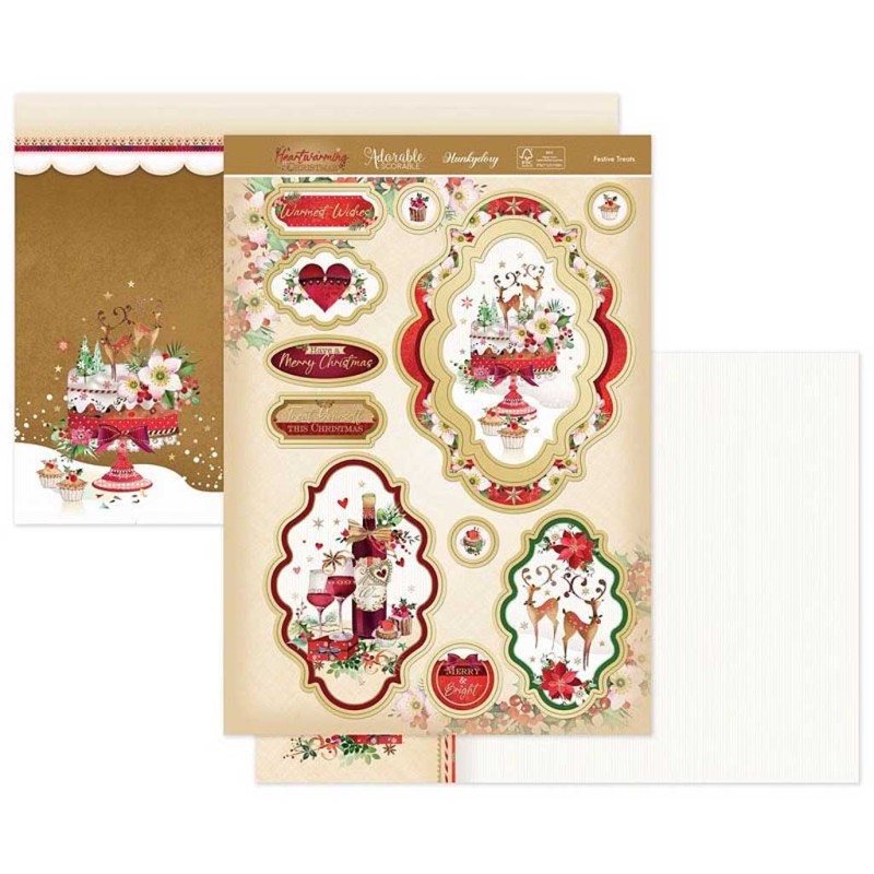 Festive Treats Heartwarming Christmas Die Cut