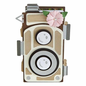 3d Vignette Twin Lens Camera Paper Craft Cutt