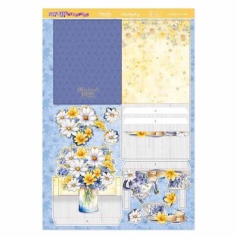 A Bouquet For You Pop Up Stepper Card Paper C