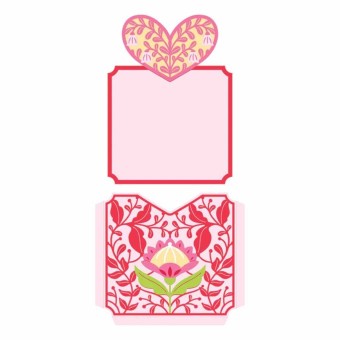 A Pocket Full Of Love Paper Craft Cutting Die