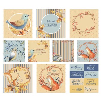 A Whisper of Autumn Scene & Sentiment Toppers