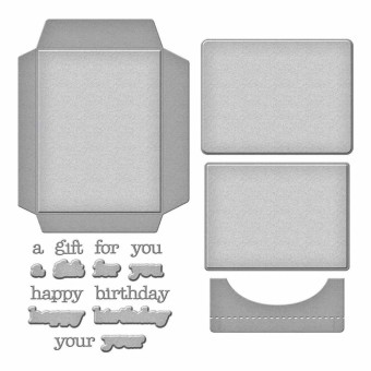 A2 Gift Card Holder & Envelope Craft Dies For