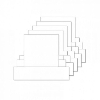 A5 Centre Stepper Card Blanks for Card Making