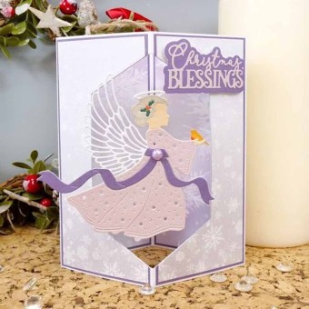 Angel Blessings Paper Craft  Metal Cutting Di