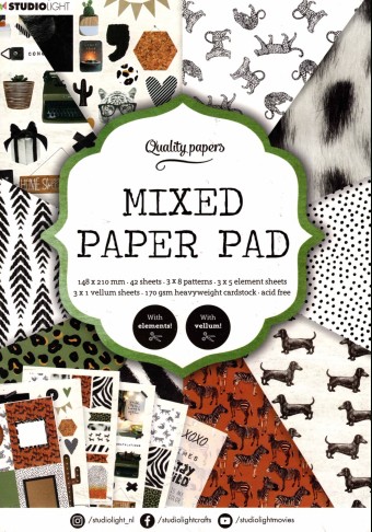 Animals & Prints Mixed Paper by Studiolight