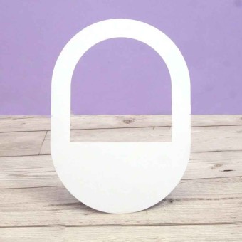 Archway Rocker Luxury Shaped Card Blank & Env