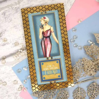 Art Deco Paradise Picture Perfect Craft Paper