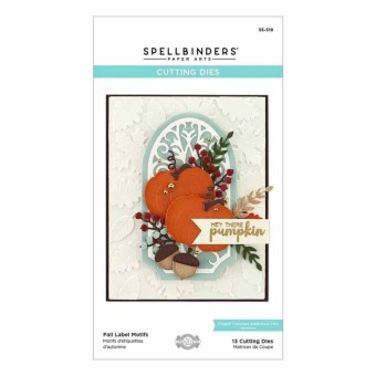 Autumn Label Motifs 13 Metal Craft Dies by Sp