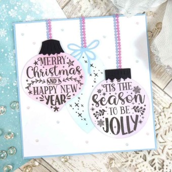 Baubles -  'Tis The Season Craft Die & Clear 