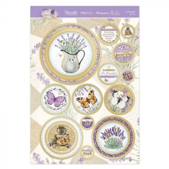 Be Beautiful, Be You Lavender Die Cut Luxury 