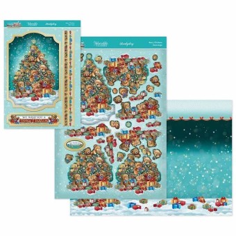 Beary Christmas Deco-Large Die Cut 3d Decoupa