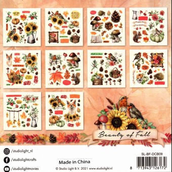 Beauty of Fall Over 300 Paper Elements Pad by