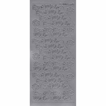 Best Wishes Large Sticker Paper Crafts Peel O