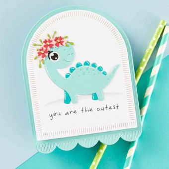 Birthday Dinosaur Spellbinders Paper Craft Di