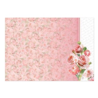 Blush Blooms Die Cut Luxury Topper Set For Pa