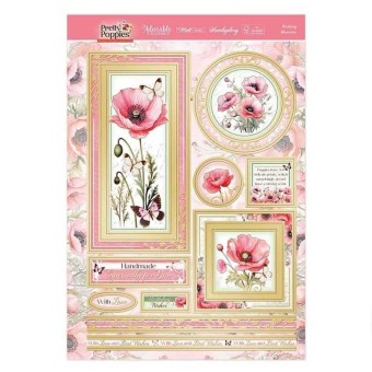 Blushing Blossoms Pretty Poppies Die Cut Luxu