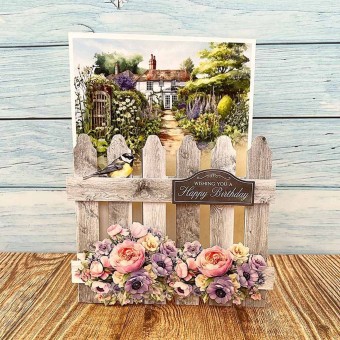 Bouquets & Birds 3pk Die Cut 3d Decoupage Cra