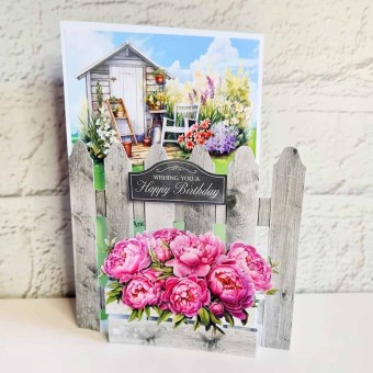 Bouquets & Birds 3pk Die Cut 3d Decoupage Cra