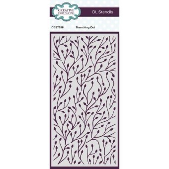 Branching Out DL Stencil for Paper Crafts, Sc