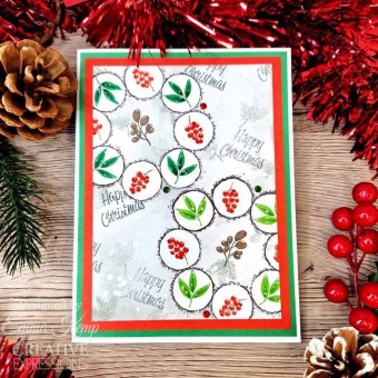 Bubble Ornaments Clear Rubber Stamps by Jane 