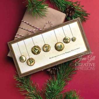 Bubble Ornaments Clear Rubber Stamps by Jane 