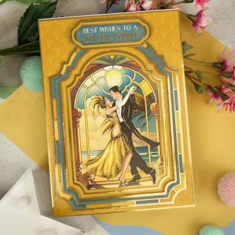 Cherished Memories Art Deco Topper for Crafts