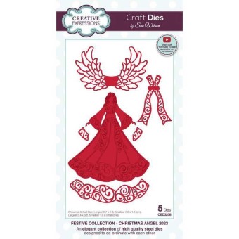 Christmas Angel 2023 Paper Craft Metal Dies D