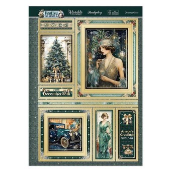 Christmas Cheer Festive Decadence Die Cut Lux