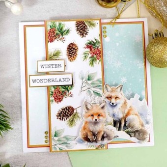 Christmas Delightful Die-Cuts A5 Pad In Vario