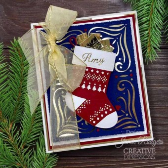 Christmas Stocking Metal Craft Dies Designed 