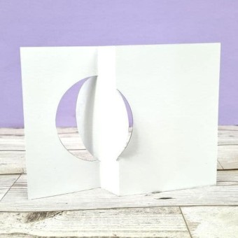 Circle Swing Card - Card Blanks & Envelopes F