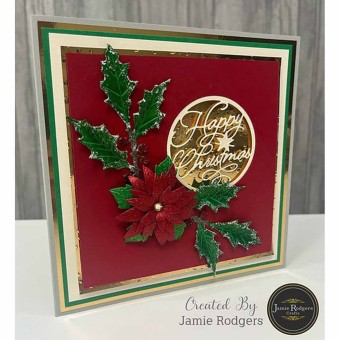 Classic Poinsettia  Metal Craft Die by Jamie 