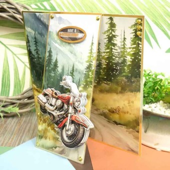 Classic Rides Vintage Car & Motorbike Die Cut