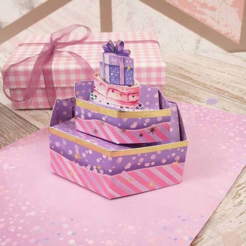 Celebration Cakes Concept Paper Craft Card Ki