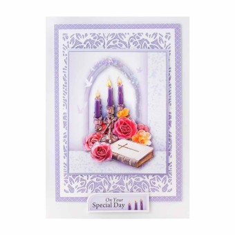 Confirmation & Communion 3pk Die Cut 3d Decou