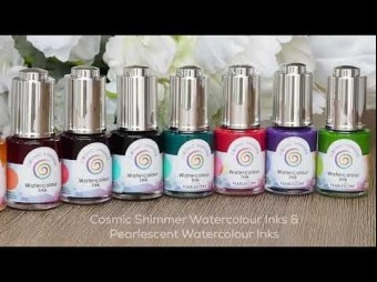 Cosmic Shimmer Watercolour Ink  For Paper Cra