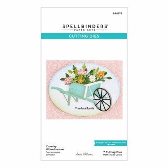 Country Wheelbarrow Paper Craft Cutting Dies 