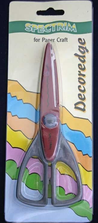 Cupid's Bow Edged Craft Scissors