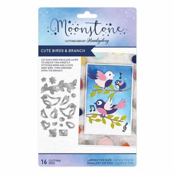 Cute Birds & Branches Metal Dies For Paper Cr