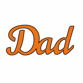 Dad Sentiment Metal Craft Die for Paper Craft