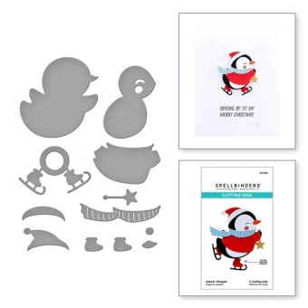 Dancin' Penguin Spellbinders Paper Craft Cutt