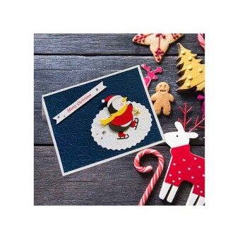 Dancin' Penguin Spellbinders Paper Craft Cutt