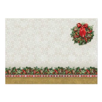 Deck The Halls Luxury Paper Craft Die Cut Top