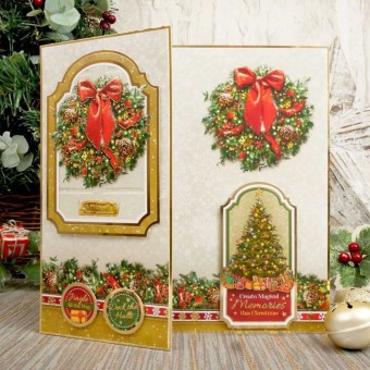 Deck The Halls Luxury Paper Craft Die Cut Top