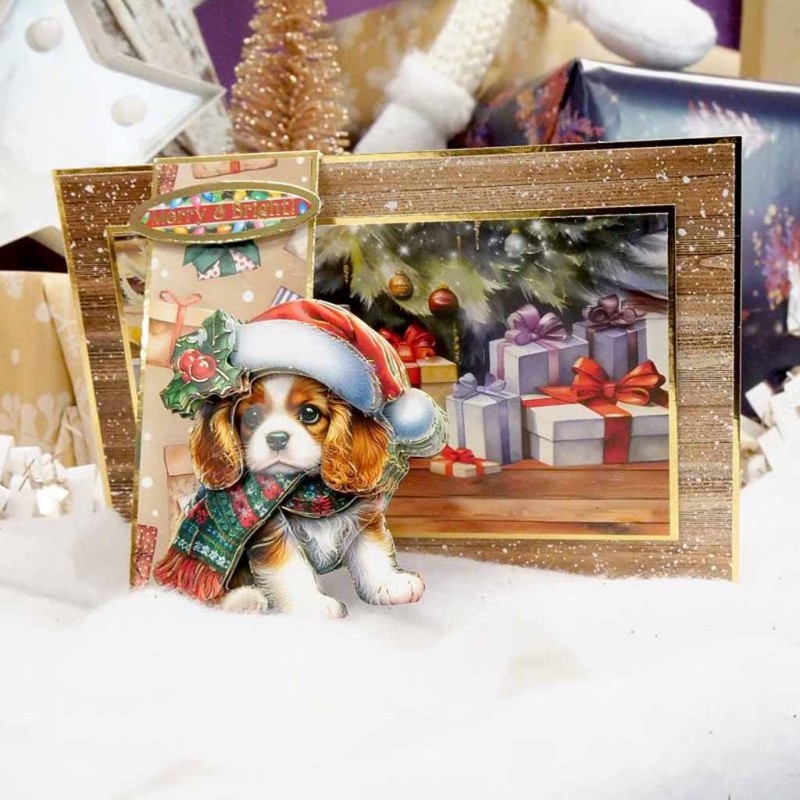 Pomeranian & Cavalier King Charles Christmas 