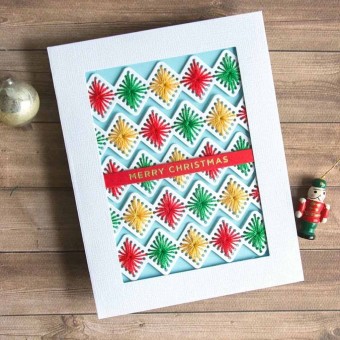 Diamond Stitch Paper Embroidery Craft Dies by